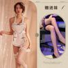 Celebridad de Internet Lencería Sexy Nuevo Estilo Japonés Sexy Disfraz de Sirvienta del Amor Traje de Uniforme de Sirvienta para Juego de Rol