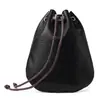 2026 Nuevo Billetero de Cuero Genuino para Hombre, Bolsita Vintage Antigua con Cordón, Bolsa de Almacenamiento de Joyería de Piel de Vaca de Capa Superior, Venta al por Mayor