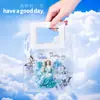 Hermoso Día Pegatinas para Mascotas Serie Ode del Ángel Luz de Concha Diario del Ángel Pegatinas Decorativas DIY 5 Hojas 6 Diseños