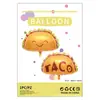 Balão de filme de alumínio para decoração de festa tropical havaiana embalagem independente folha de tartaruga Flamingo coqueiro balão de filme de alumínio