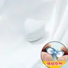 Camisa transfronteriza con cierre magnético fuerte en forma de corazón para asegurar puños, pañuelos para la cabeza, bufandas de seda y chales; cierre magnético para prevenir la exposición del cuello