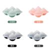 Explosões Transfronteiriças 4 Cubos de Gelo Grades de Gelo Silicone de Grau Alimentício Funil Congelamento Rápido Fácil de Desenformar Ferramentas de Cozinha Grades de Gelo Grades de Gelo de Silicone