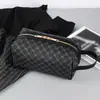 Nova Bolsa de Mão Masculina Transfronteiriça, Bolsa de Maquiagem de Grande Capacidade, Bolsa de Armazenamento Repelente à Água, Necessaire Casual Estampada Simulada