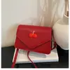 Bolsa para Mujer Estilo Coreano y Japonés Nueva Primavera 2026 Bolso Cuadrado Pequeño Casual Bolso de Hombro Cruzado Bolso Pequeño de Cereza Fresca para Teléfono Móvil