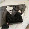 Bolsa de Commuter Estilo Francês Preguiçoso para Mulheres 2025 Inverno Nova Estampa de Leopardo Bolsa de Ombro Retrô Grande Capacidade Bolsa Transversal Casual