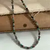 Nuevo Estilo 2025 Xiada Retro Colorido Flor Perlas Apiladas Collar Cadena Clavícula Estilo Chino Nuevo para Mujer Moderno y Versátil