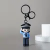 Llavero Colgante para Bolso de Policía de Tráfico Bombero Lindo Original Colgante de Policía Regalo Souvenir Promocional para Eventos