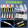 Adecuado para Máquina de Etiquetas Brother Cinta de Tubo Termorretráctil Hs-631/231/621 Blanco Amarillo Comercio Exterior Mayorista 6-24
