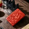 Tinta cinabrio con motivos florales, tinta hecha a mano, patrimonio cultural inmaterial para caligrafía y pintura, adecuada para colección práctica y como regalo
