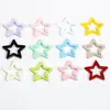 Pinzas de Resorte Coloridas, Anillos Abiertos de Estrella de Cinco Puntas, Anillas de Resorte, Llaveros, Accesorios para Manualidades, Anillos de Conexión de Aleación al por Mayor