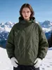 Gabardina estilo europeo y americano, cortavientos casual para primavera y otoño, chaqueta de esquí con capucha de moda, ropa de mujer transfronteriza para Amazon