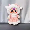 [Solo para Ropa de Bebé] Bebé de Tres Años Muñeco de Peluche Grande de Vinilo 400% Ropa de Bebé Vestido de Primavera Traje Dulce y Lindo