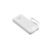 Venta al por mayor transfronteriza Fuente de alimentación móvil 20000 mAh Gran capacidad Mini Power Bank con cable incorporado Regalo Logo personalizado