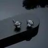 Brincos de Macaco do Zodíaco para Homens, Clipe Magnético para Orelha Original, Cool e Moderno para Mulheres, Acessórios de Orelha de Alta Qualidade
