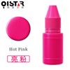 Qixing Tinta Fotosensible de Colores para Portadas Set de Paisajes Sello de Check-In de Colores Tinta Naranja Rosa Morado Blanco Tinta Fotosensible para Sellos