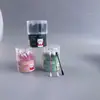 Cotonete para limpeza de ouvido e escavação de ouvido dois em um colher de ouvido para adulto cotonete para limpar nariz de criança cotonete em bastão embalado em frasco para maquiagem cotonete