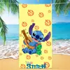 Nueva Toalla de Playa Estampada de Venta Caliente Transfronteriza Stitch Kuromi Toalla de Playa Toalla de Dibujos Animados para Niños Venta al por Mayor Paño de Toalla