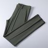 Pantalones de seda de hielo de alta gama para hombre, pantalones casuales delgados de verano, pantalones de alta gama, pantalones de traje para hombre, pantalones de verano de alta calidad para hombre