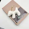 Colgante de Bolsa de Cuero para Mujer, Cuero Relleno de Algodón PU, Lindo Colgante de Perro de Nicho para Coche, Llavero, Colgante de Bolsa