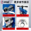 Máquina para pulseras huecas, redondel pequeño, máquina manual para redondear y doblar, herramientas para hacer joyería de oro y plata