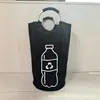 Amazon Transfronterizo Plegable Impermeable Gran Capacidad Tela Oxford Asa de Anillo de Aluminio Bolsa de Almacenamiento Cubo de Almacenamiento Organización del Hogar