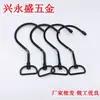 Venta al por mayor del fabricante Hebilla de gancho electroforético Gancho giratorio para mochila de trabajo Gancho negro para equipaje Varios estilos Resistente al desgaste