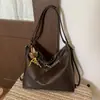 Bolso de Hombro Único Casual Retro para Mujer 2026 Nuevo Gran Capacidad PU Color Sólido para Viajar Doble Hombro Cruzado Bolso Tote