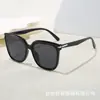 Gafas de Sol para Mujer Estilo Coreano Celebridad de Internet Cara Grande Adelgazantes Elegantes Montura Grande Anti-UV Para Posar Gafas de Sol de Moda de Alta Gama