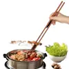 Palillos Fritos Resistentes a Altas Temperaturas Anti-quemaduras Olla Caliente Alargados Súper Largos Cocina Olla de Aceite Recogedor de Fideos Extra Largo Sándalo Transfronterizo Venta al por Mayor Fábrica