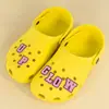 Accesorios para Zapatos Rosas con Letras y Números de Venta Caliente Transfronterizos, Bolsos Bogg, Hebillas Decorativas Desmontables para Zapatos DIY