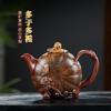 Yixing Anti-viejo Arena Púrpura Olla Temprano Viejo Primera Fábrica Puro Todo Hecho a Mano Arena Púrpura Calabaza Duozi Duofu Olla Pastel Olla de Té Fábrica