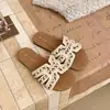 Sandalias planas tipo Chanel con perlas 2026 verano nuevas zapatillas de moda planas estilo hada para combinar con faldas