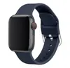 Adequado para apple watch1234 pulseira apple watch pulseira iwatch modificada cor pura fivela de silicone
