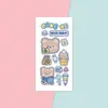 Pegatinas Lindas para Niños Dibujos Animados Coreanos Pegatinas Ins Pegatinas para Cuaderno Paquete de Pegatinas Pegatinas para Sellar Libros Pegatinas de Tarjeta Gu