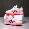 Nuevos Zapatos de Fútbol para Niños Niñas Clavos Triturados para Estudiantes de Primaria y Secundaria Clavos Triturados Tenis de Entrenamiento en Césped Tenis Planos para Niñas