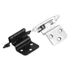Bisagra Estilo Americano Zuogang de 1/2 pulgada con Brazo Corto Ajustable Tridimensional para Gabinetes y Armarios, Bisagra Hidráulica de Cierre Automático