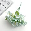 Ramo de begonia artificial, flor pequeña transfronteriza, decoración de estilo europeo, flor artificial para salón de bodas, arreglo floral de mesa.