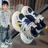 Nuevos zapatos deportivos de primavera y otoño para niños, zapatos tipo dad de malla simple, zapatos infantiles para niñas, zapatos casuales de suela blanda, modernos