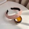 Diademas de Primavera y Verano para Mujer, Estilo Coreano Versátil, Pinzas para el Cabello de Punto de Ala Ancha de Moda, Accesorios para el Cabello para Exteriores, Diademas, Pasadores, Adornos para el Cabello