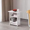 Mesita de noche minimalista moderna con armario de almacenamiento Gabinete lateral para dormitorio Gabinete de almacenamiento para sala de estar Mesa de centro para sofá Mesa auxiliar Dormitorio Armario pequeño