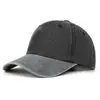 Gorra para Mujer Primavera y Verano Retro Mezclilla Lavada Gorra de Béisbol Estilo Coreano para Hombre Fácil de Combinar Estudiante Color Base Bloque de Color Bordado Gorra con Visera