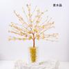 Árbol de Cristal Natural, Árbol de la Fortuna, Árbol del Dinero de Grava de Cristal de Colores, Adorno de Cristal para Decoración de Escritorio de Casa