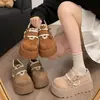 Tênis Casuais com Velcro para Aumentar a Altura para Meninas, Novo Estilo Incrível para o Trabalho 2026, Laço, Confortável, Doce, Fofo, Casual