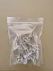 Extensiones de Uñas de Clip Fijo en Stock, Clips de Cristal para Uñas, Clips de Cristal para Uñas con Lentejuelas de Color Personalizable