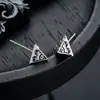 Versátiles aretes nuevos con signo de dólar transfronterizos para hombre, incrustados con circonita, súper brillantes, hip-hop, ear cuffs de nicho europeos y americanos