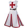 Comercio Exterior Europeo y Americano Halloween Nuevo Templario Top Largo Medieval Ropa Gótica para Actuación Escénica