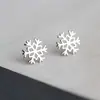 Brincos pequenos de prata 925 esterlina estilo coreano, fofos e únicos para mulheres, simples e criativos, com um design estiloso e versátil, perfeitos para estudantes