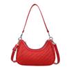 Bolso de Hombro Cruzado Retro Tejido de Moda Nuevo Tendencia 2025 Gran Capacidad Textura Casual Ligero para Mujer