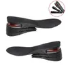 Plantilla elevadora de PVC de producción propia, transpirable, absorbente de impactos, cómoda, unisex, de tres capas, altura 7 cm