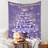 Pano Pendurado de Árvore de Natal Simples Estilo Han Decoração de Feriado de Natal Atmosfera Pano de Fundo Decoração de Quarto Dormitório Pano de Parede